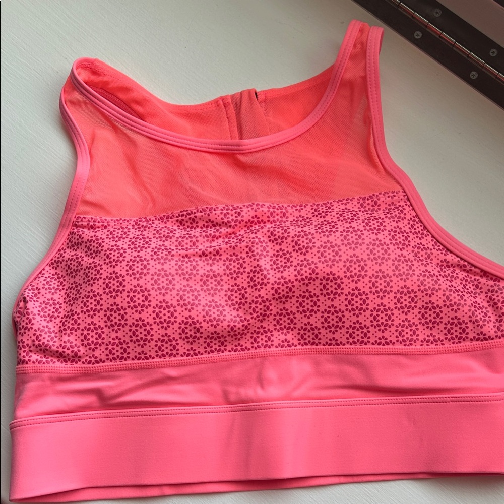 Pink Zyia Mesh Sports Bra